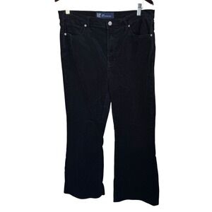 Gap Womens Corduroy Soft Vintage Flare Pants Size‎ 14/32R Black Y2K Preppy Rory